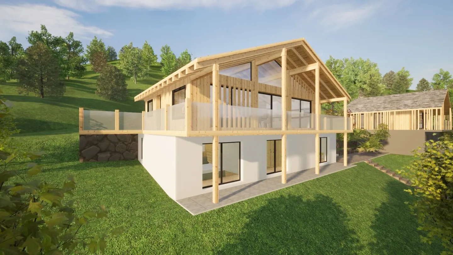 Großer Komfort und Alpenpanorama in Vollèges - Foto 1 von 8