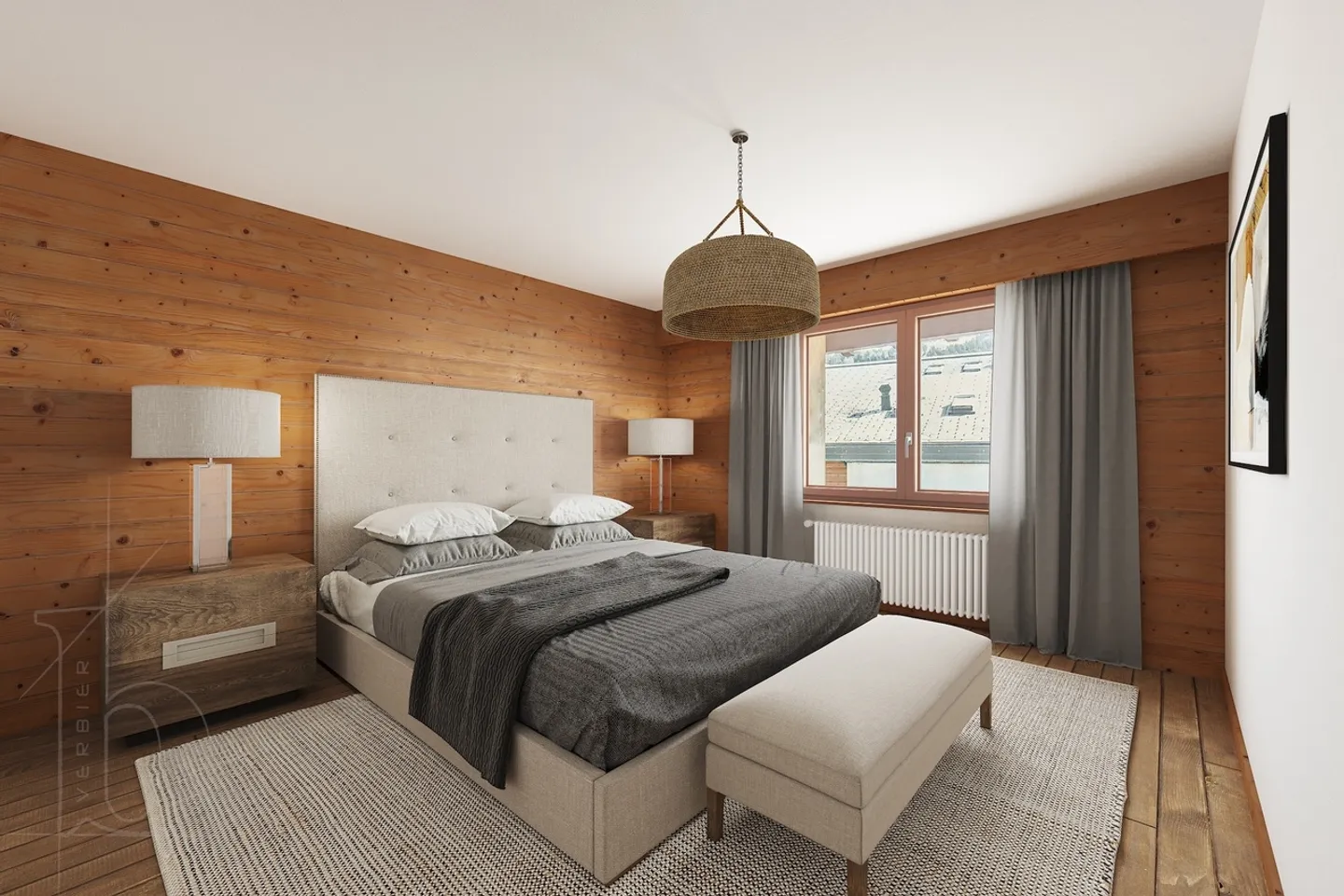 Centro Verbier - 126 m², balcone, garage e grande potenziale - Foto 11 di 11