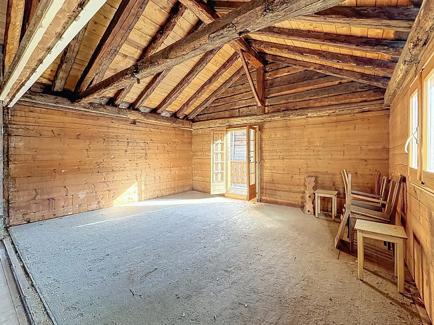 Chalet à rénover - L'âme d'une grange alpine à Sarreyer - Photo 7 sur 13