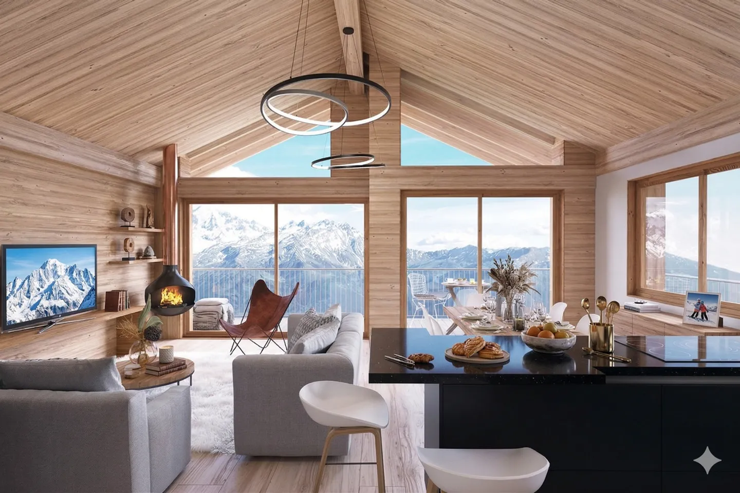 Nouvelle villa avec vue montagne - Photo 2 sur 5