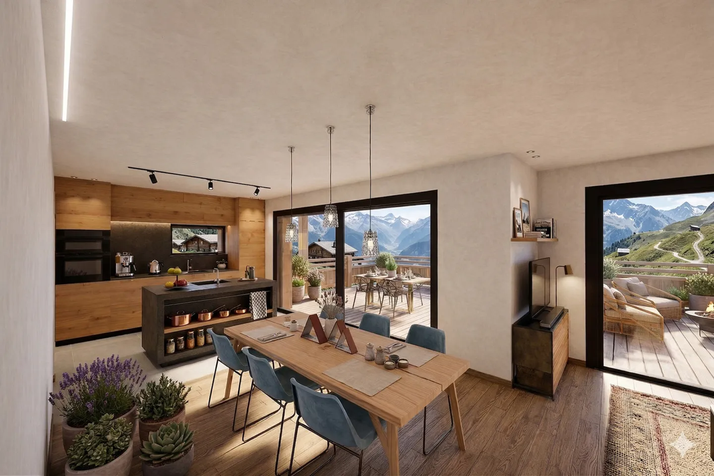 Wenn Modernität und Berge aufeinandertreffen - Foto 5 von 9