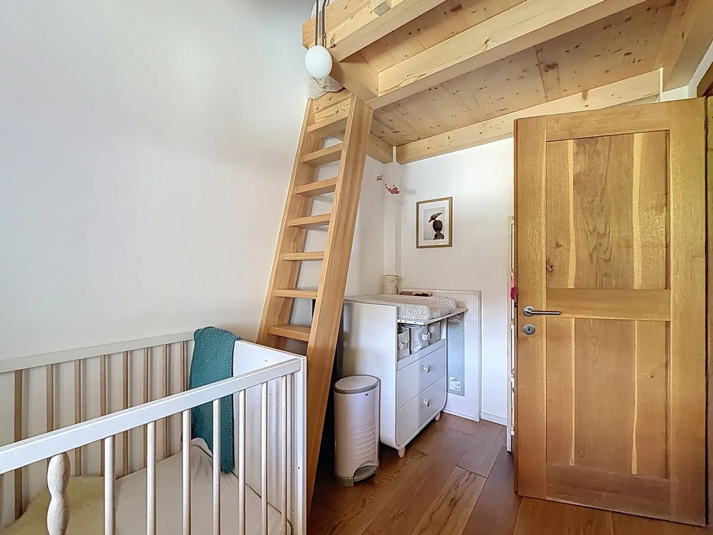 Exposed framework, solid parquet, full south bay windows - Photo 9 of 13