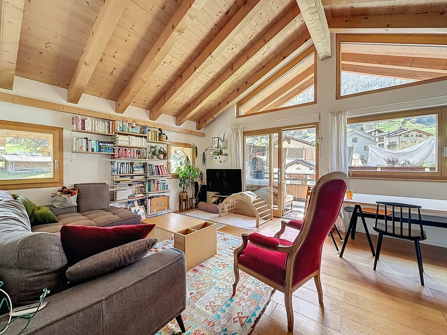 Exposed framework, solid parquet, full south bay windows - Photo 1 of 13