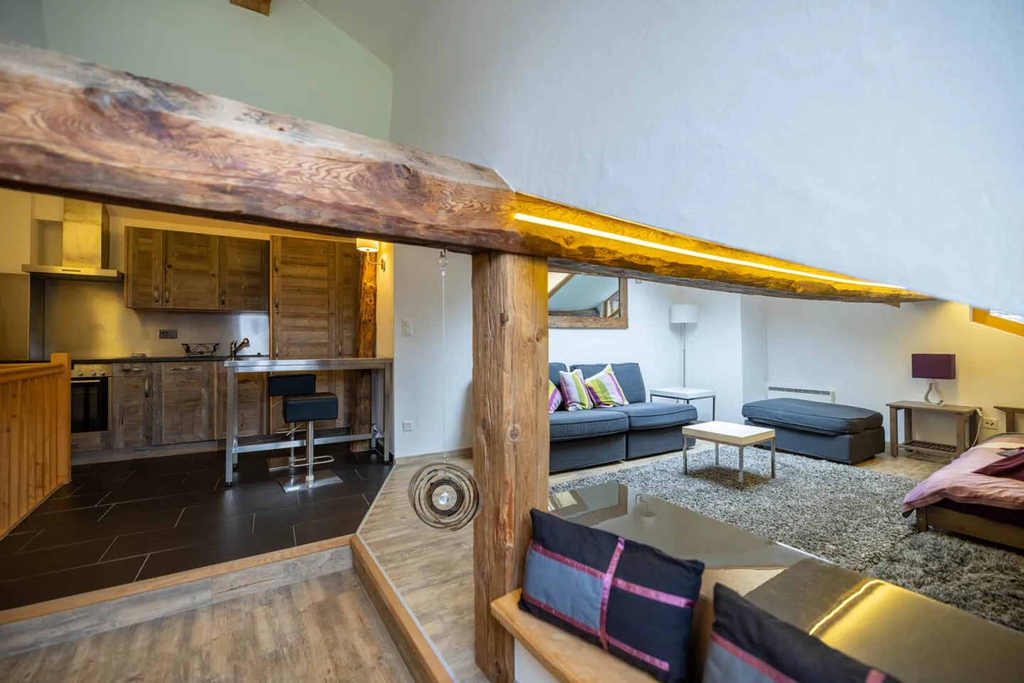 Studio-Duplex de charme à Châble - Photo 3 sur 6