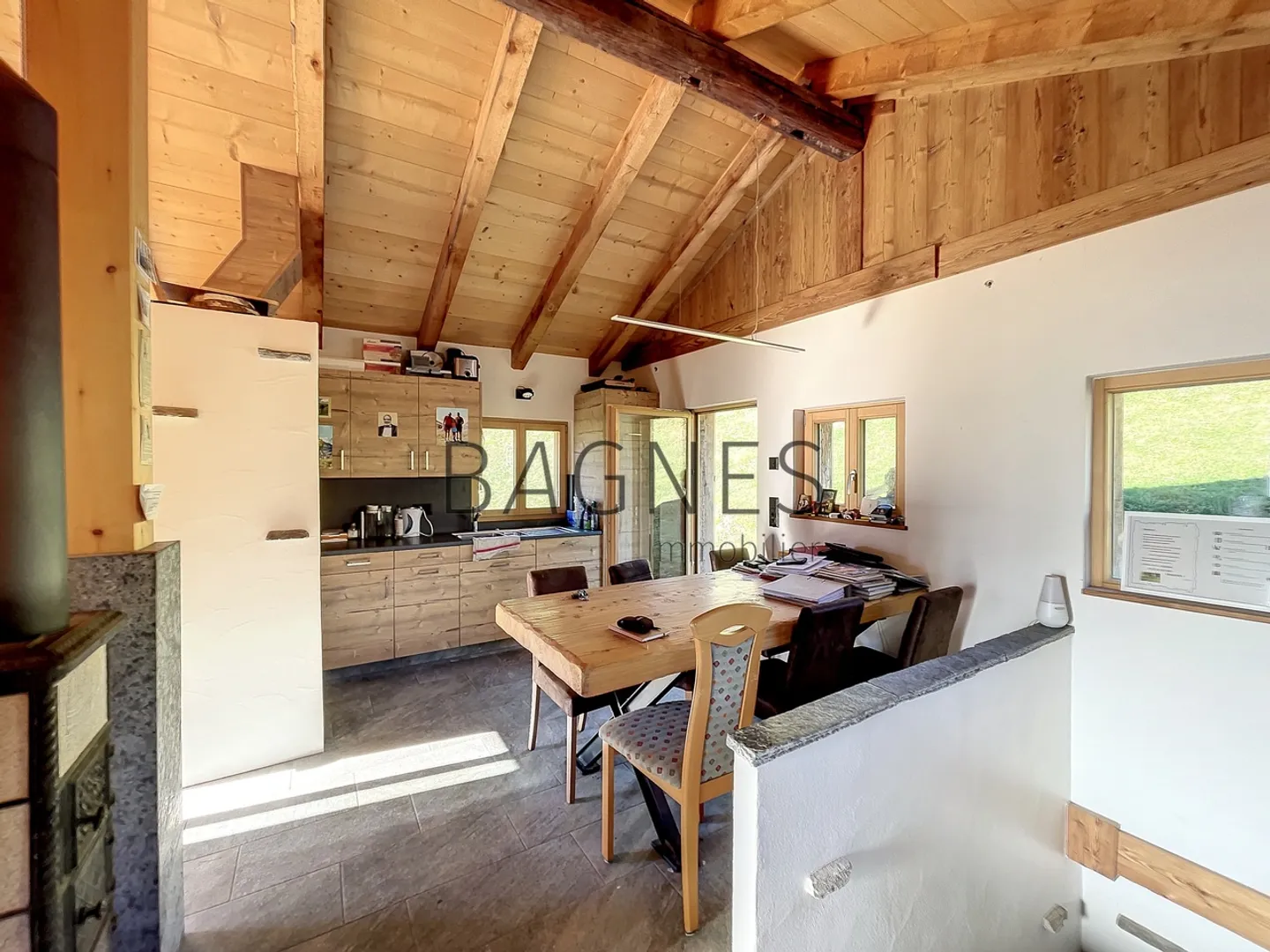 Chalet 3.5 camere nell'area sciistica di Bruson - vivere nel cuore della montagna - Foto 6 di 13