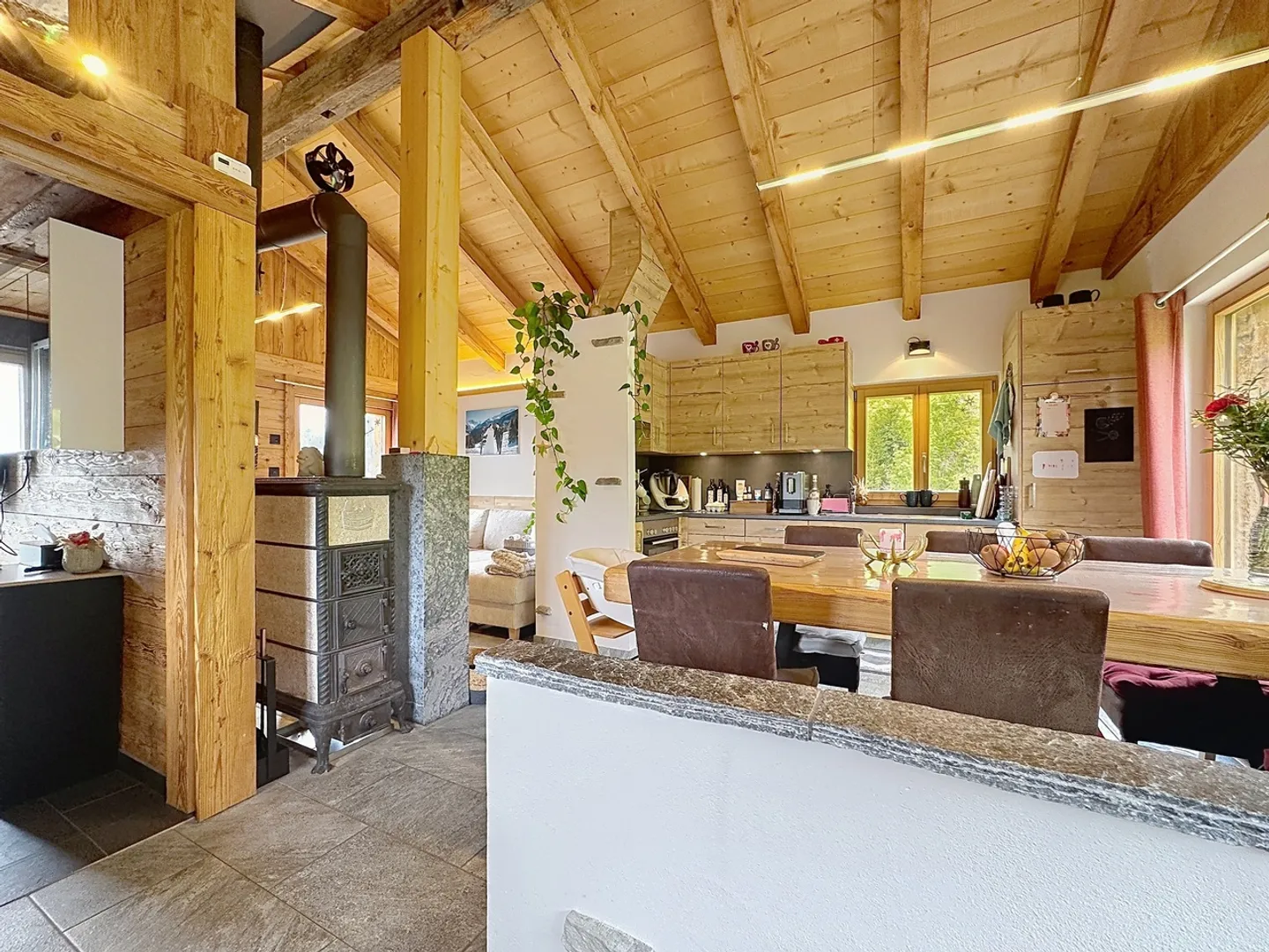 Chalet mit 3,5 Zimmern im Skigebiet Bruson - leben im Herzen der Berge - Foto 7 von 13