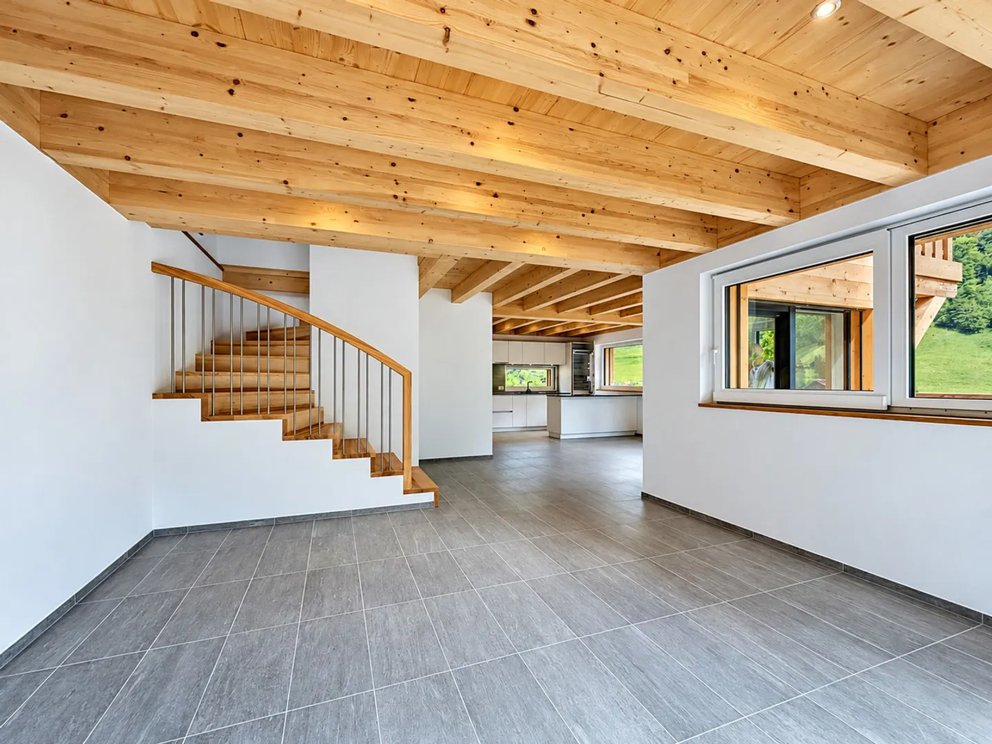 Neues Chalet mit 4 Zimmern 120m² in Val-d'Illiez mit Terrasse - Foto 5 von 13