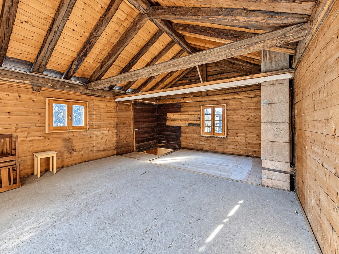 Chalet zu renovieren - Die Seele einer alpinen Scheune in Sarreyer - Foto 4 von 12
