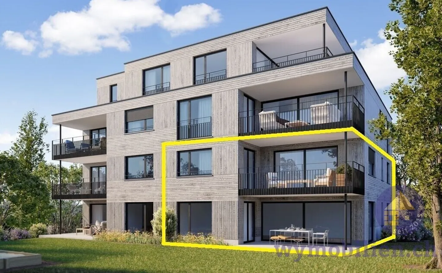Wohnen wie im Einfamilienhaus - exklusive 6.5-Zimmer-Maisonette 162m2 - Foto 1 di 13