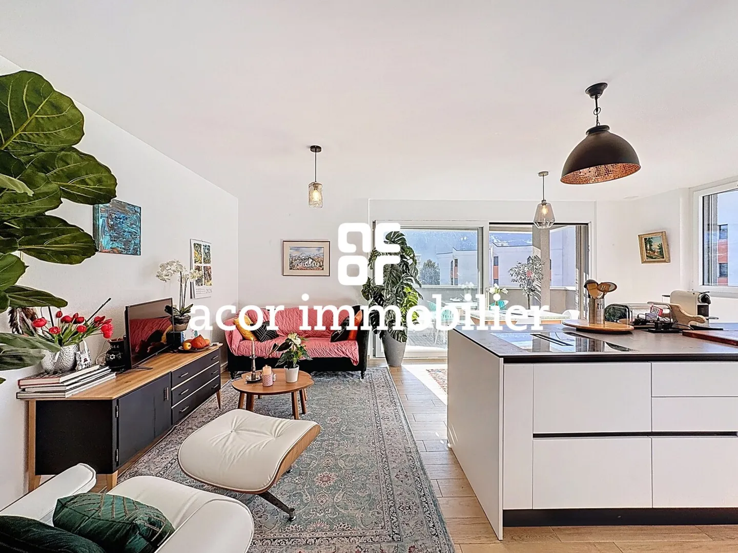 Conthey - Appartement 3½ avec grand balcon - Photo 2 sur 9