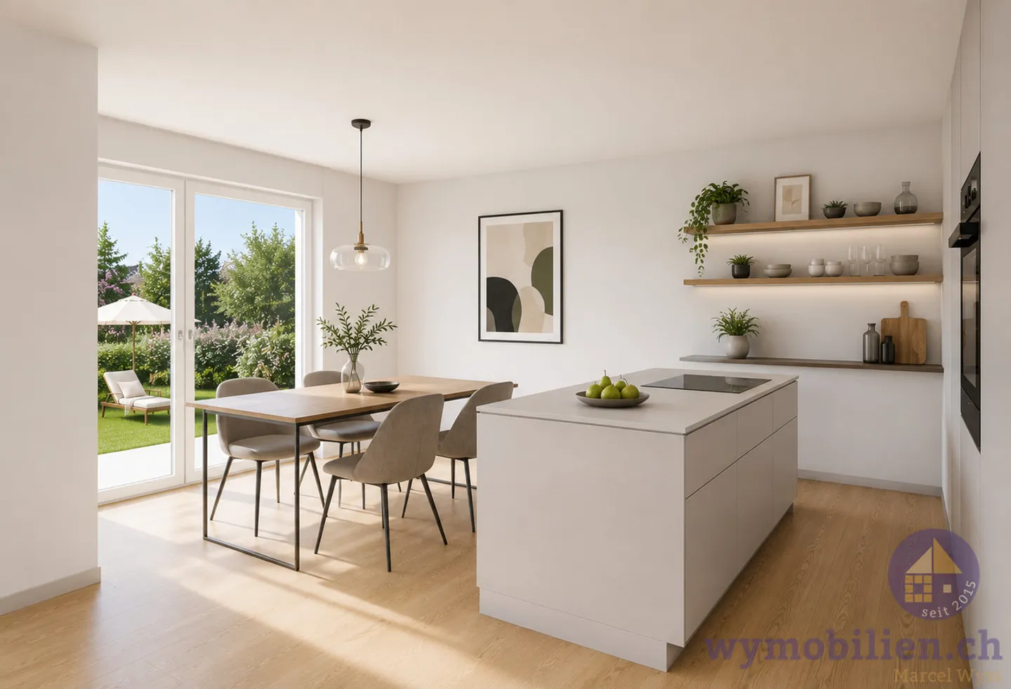 Wohnen wie im Einfamilienhaus - exklusive 6.5-Zimmer-Maisonette 162m2 - Foto 6 di 13