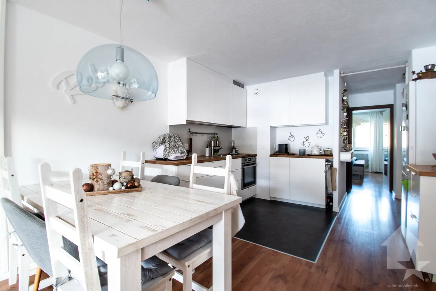 Torgon, superbe 2.5 Zimmer Wohnung in der Residenz "La Jorette" - Foto 3 von 13