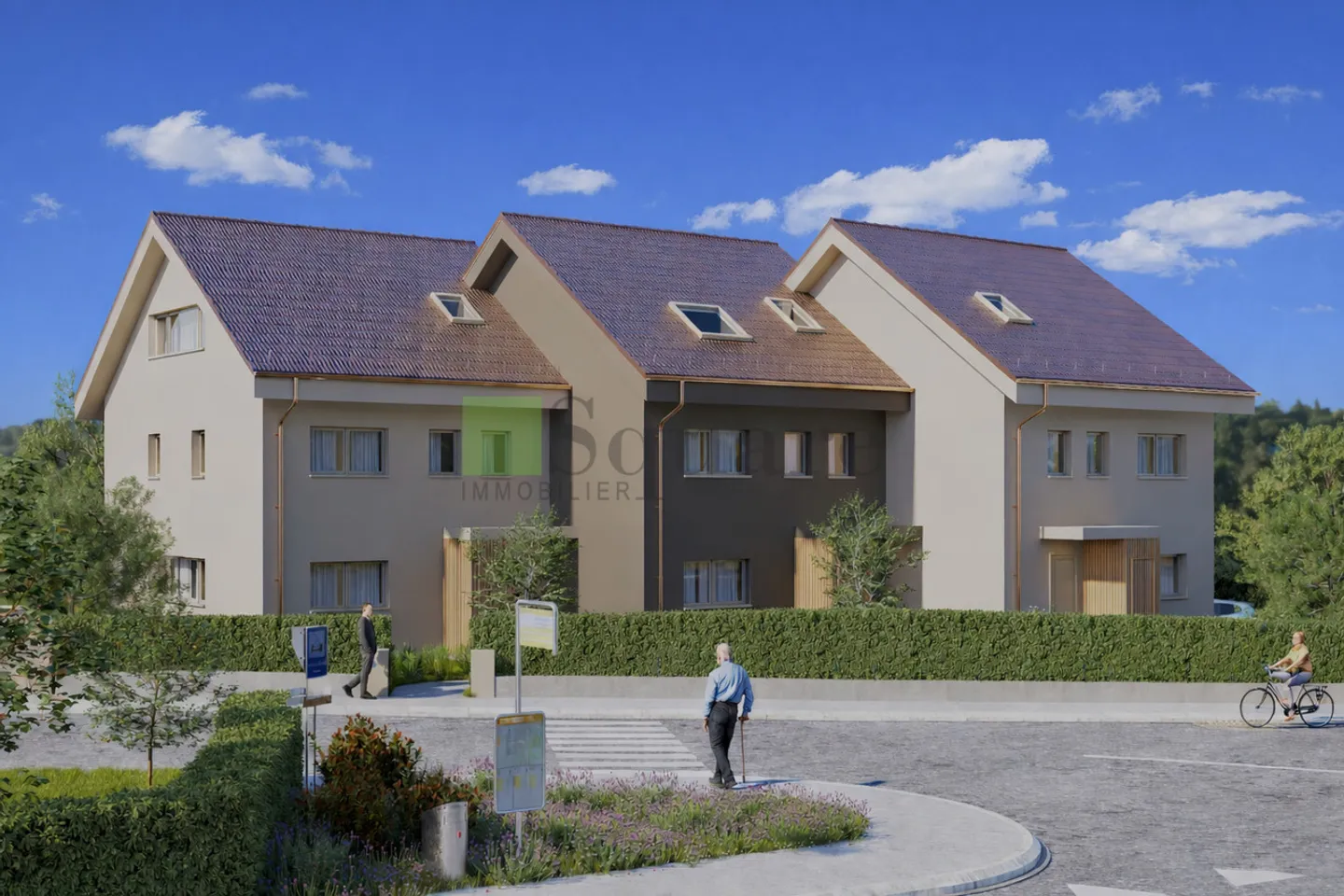 The Calamin Villas - magnificent project of 3 semi-detached villas - Photo 3 of 6