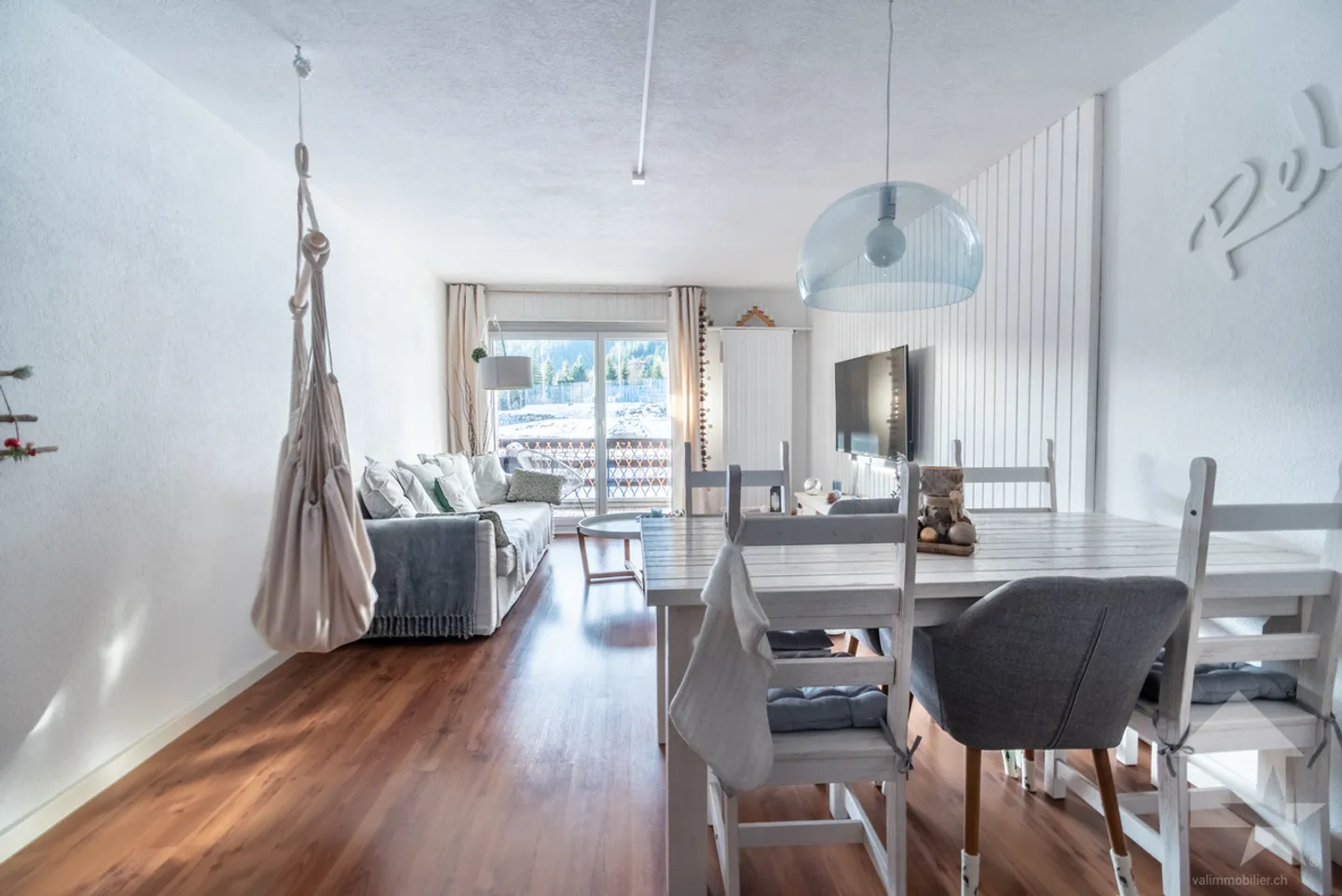 Torgon, superbe 2.5 Zimmer Wohnung in der Residenz "La Jorette" - Foto 6 von 13