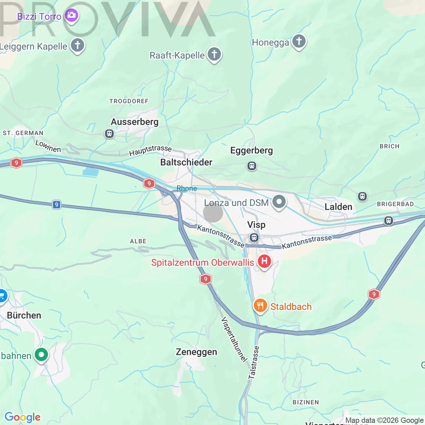 Central in Visp - yet in the green - Photo 9 of 10