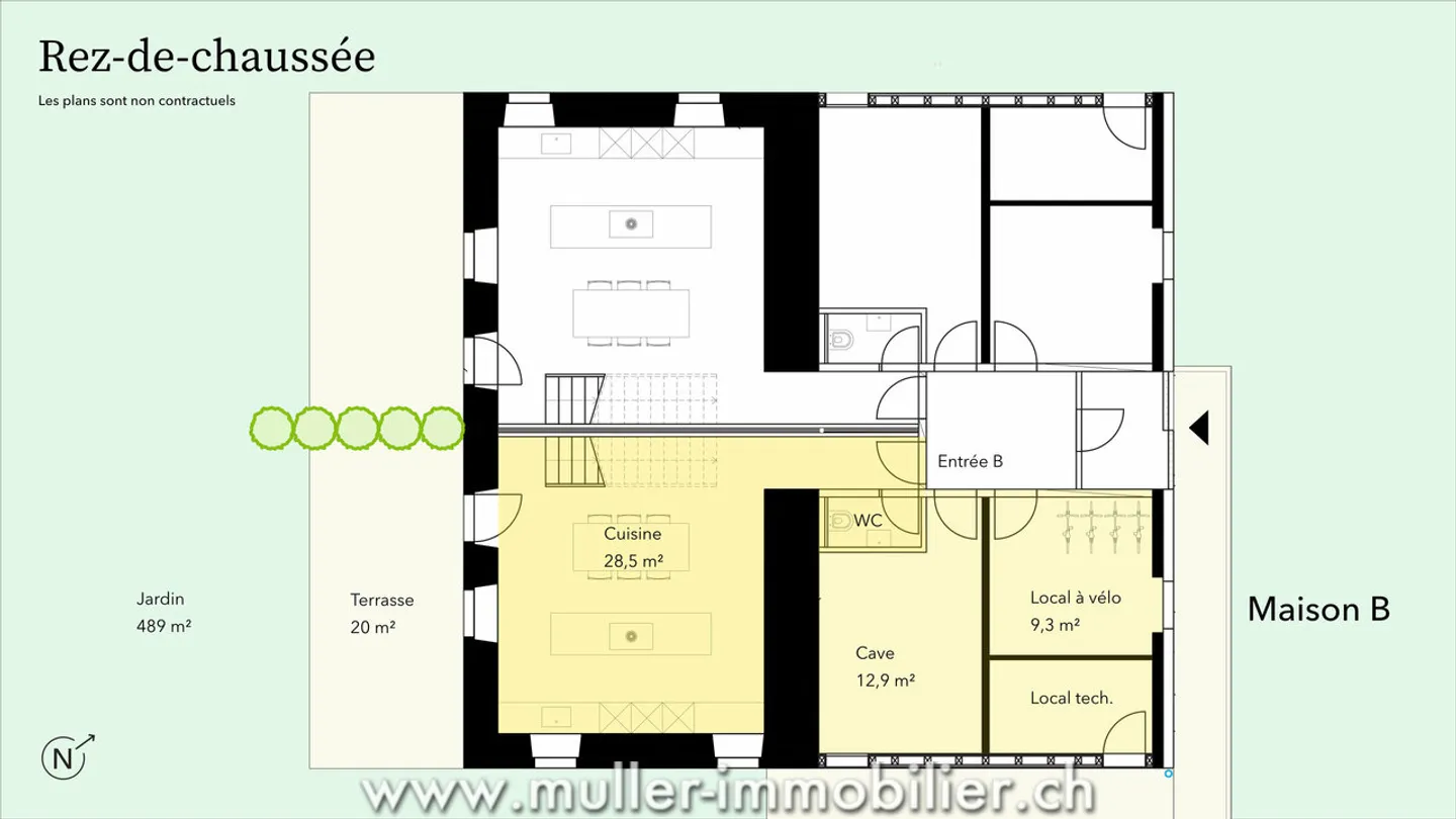 Wunderschönes Reihenhaus mit 6 Zimmern und grünem Grundstück! - Foto 8 von 13