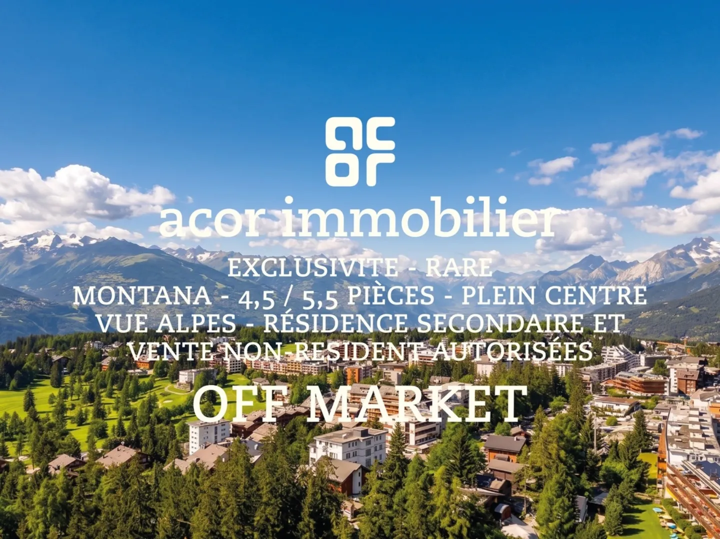 MONTANA - 4.5 / 5.5 ROOMS - CENTER - SECONDARY RESIDENCE AUTHORIZED - Photo 1 of 2