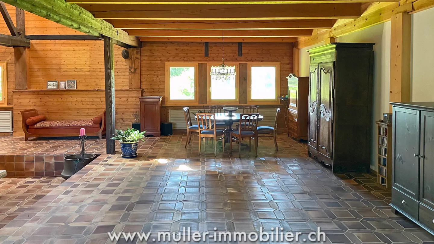 Wunderschöner renovierter Bauernhof in Grangettes-près-Romont - Foto 7 von 13