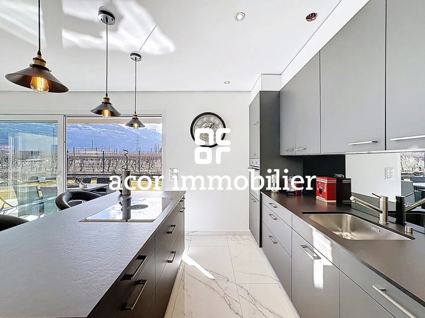 Vétroz - Villa moderna 4½ con grande giardino - Foto 4 di 11