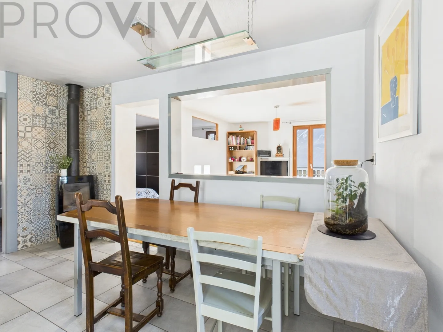 Sonniges Familienhaus mit Garten und Potenzial in Venthone - Foto 6 von 8