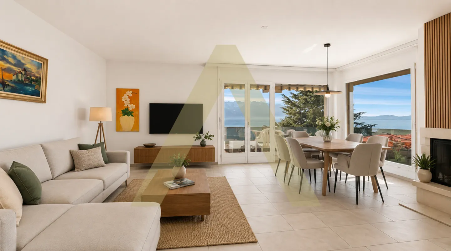 Spacieux appartement avec vue lac à couper le souffle - Foto 2 di 6