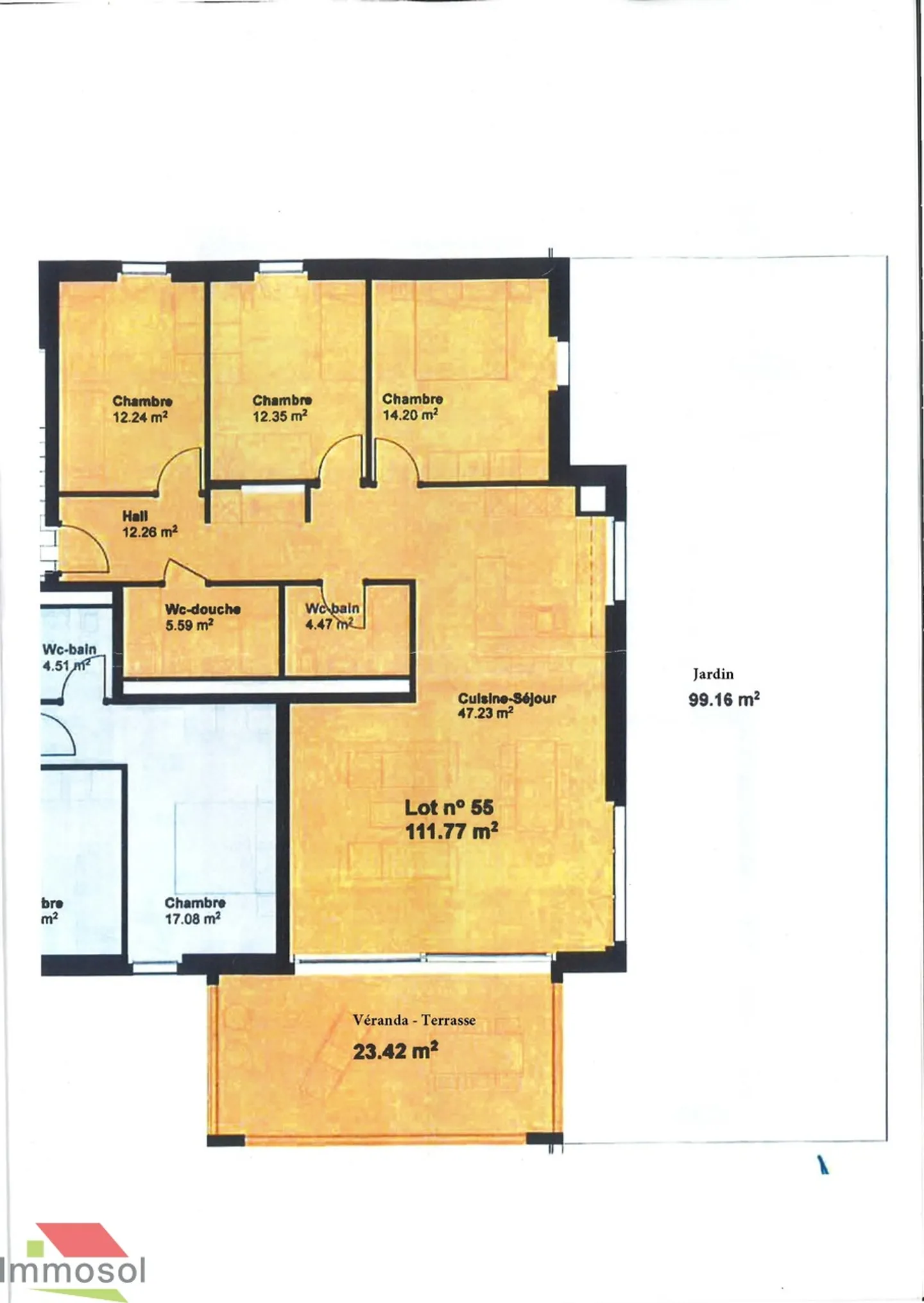 Le Mont-sur-Lausanne - Magnificent 4.5 room apartment with garden and veranda - Photo 12 of 13