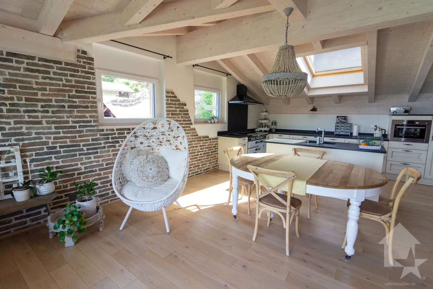 Magnifique Attique Duplex à Riddes - Photo 1 sur 13