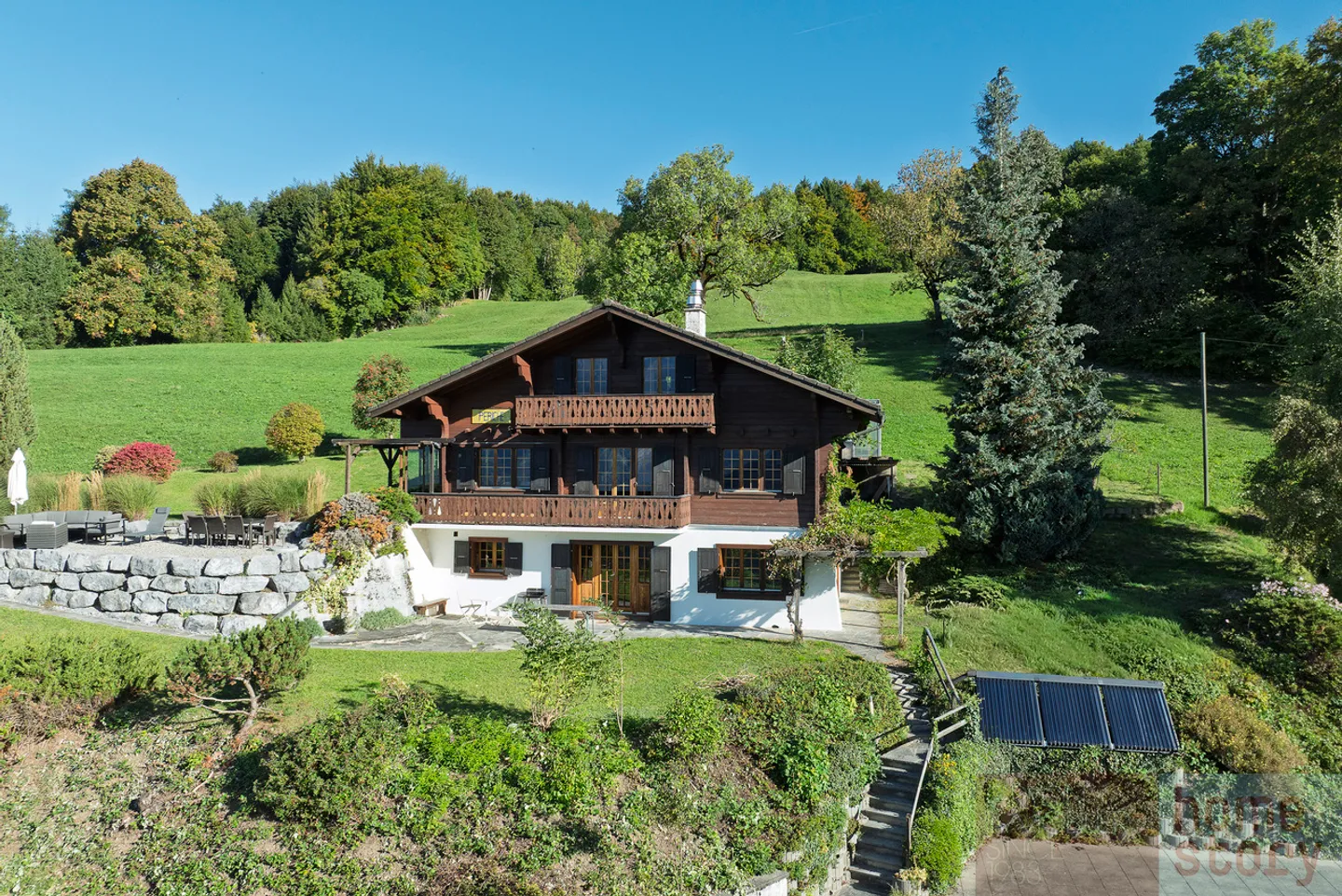 Les Posses-sur-Bex - 6 Bedroom Chalet with a View of the Dents-du-Midi - Photo 4 of 13