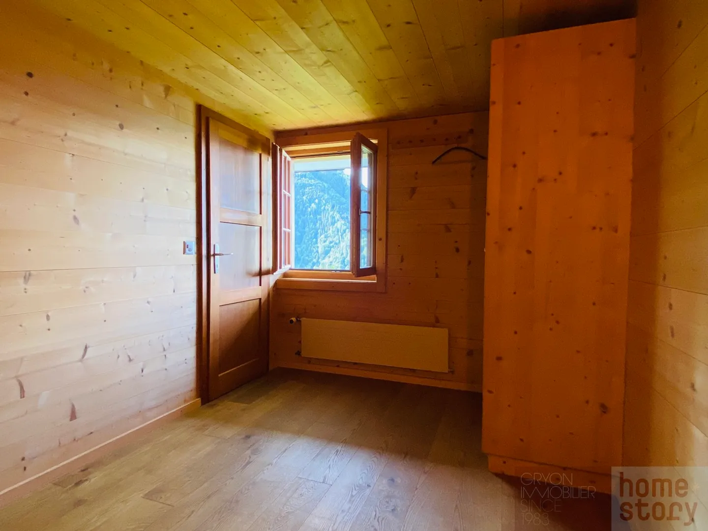 Ganzjährig zu vermieten in Posses sur Bex, schöne 2-Zimmer-Wohnung im Erdgeschoss - Foto 6 von 9