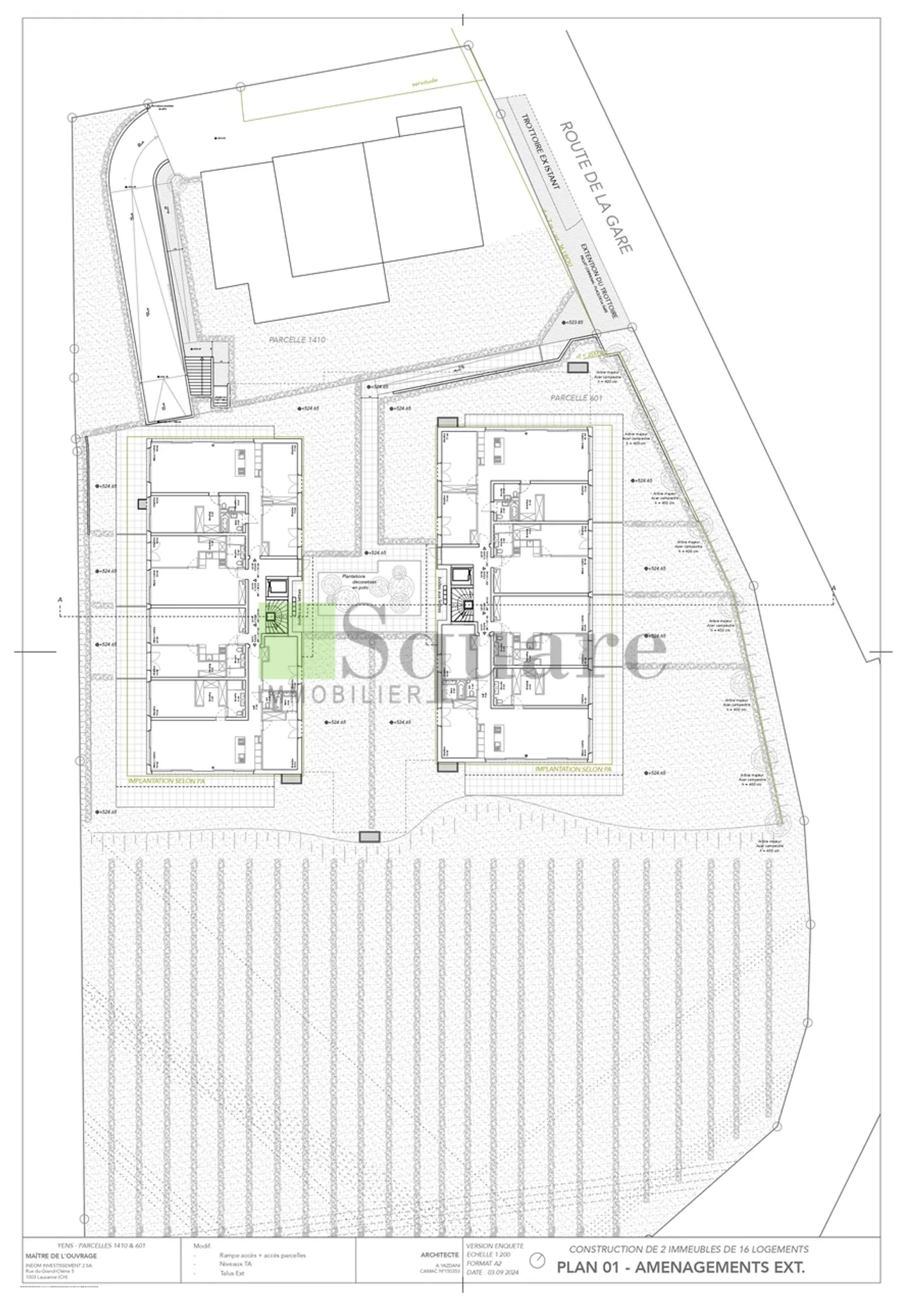 Nouvelle résidence au coeur des vignes à Yens/Morges - Photo 8 sur 13