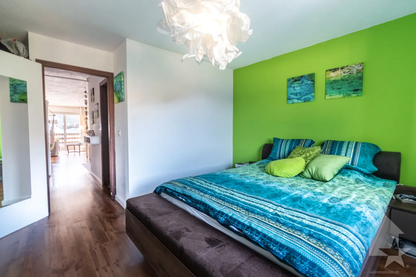 Torgon, superbe 2.5 Zimmer Wohnung in der Residenz "La Jorette" - Foto 12 von 13