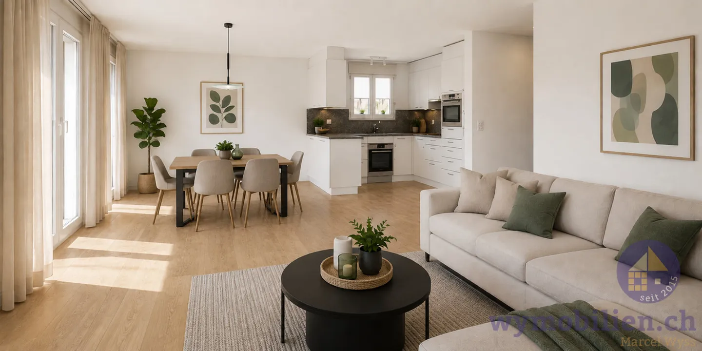 Geräumige 3.5-Zimmer-Wohnung - Foto 4 von 12