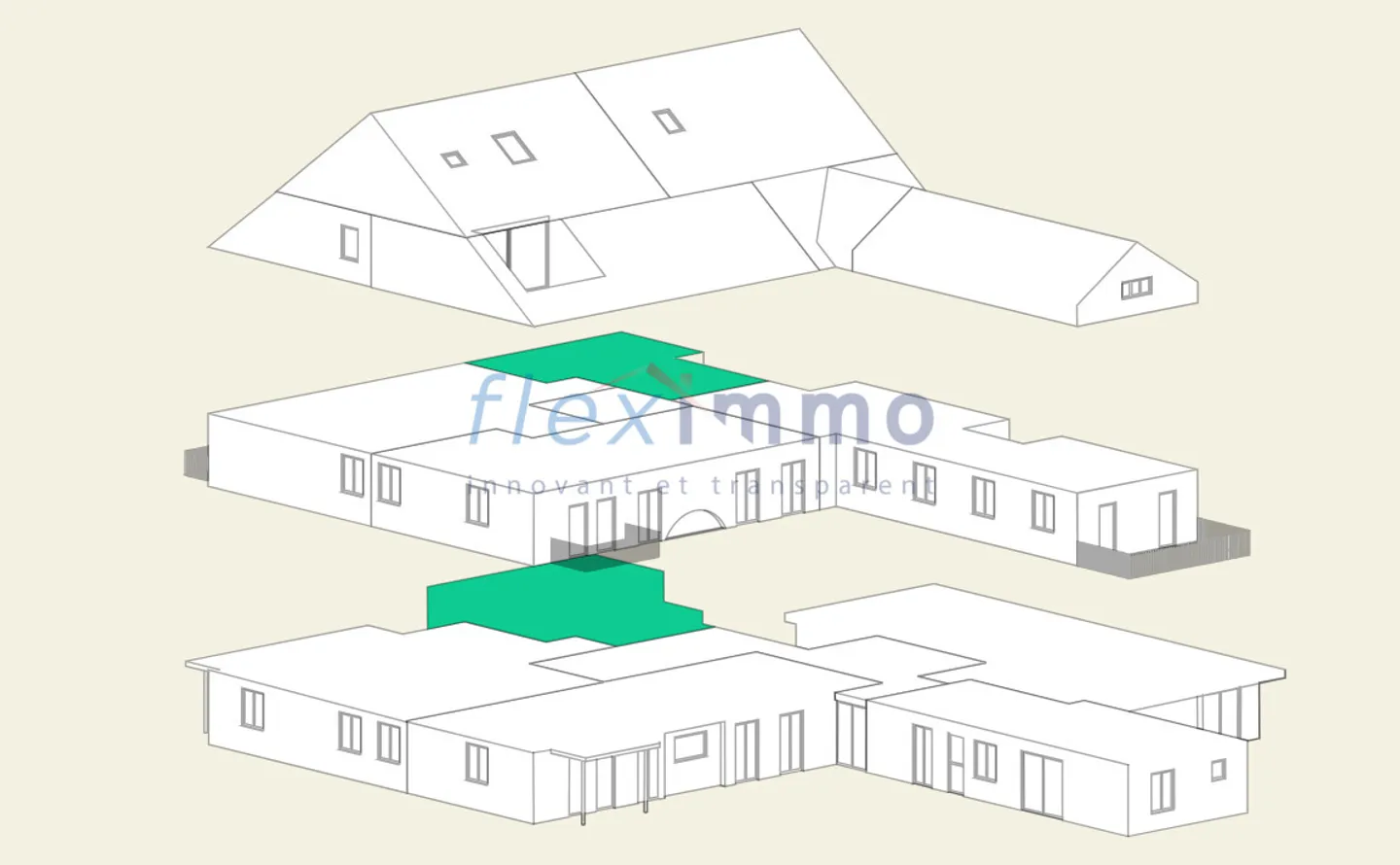 Grand Single-Storey Duplex with Terrace and Garden - Photo 5 of 10