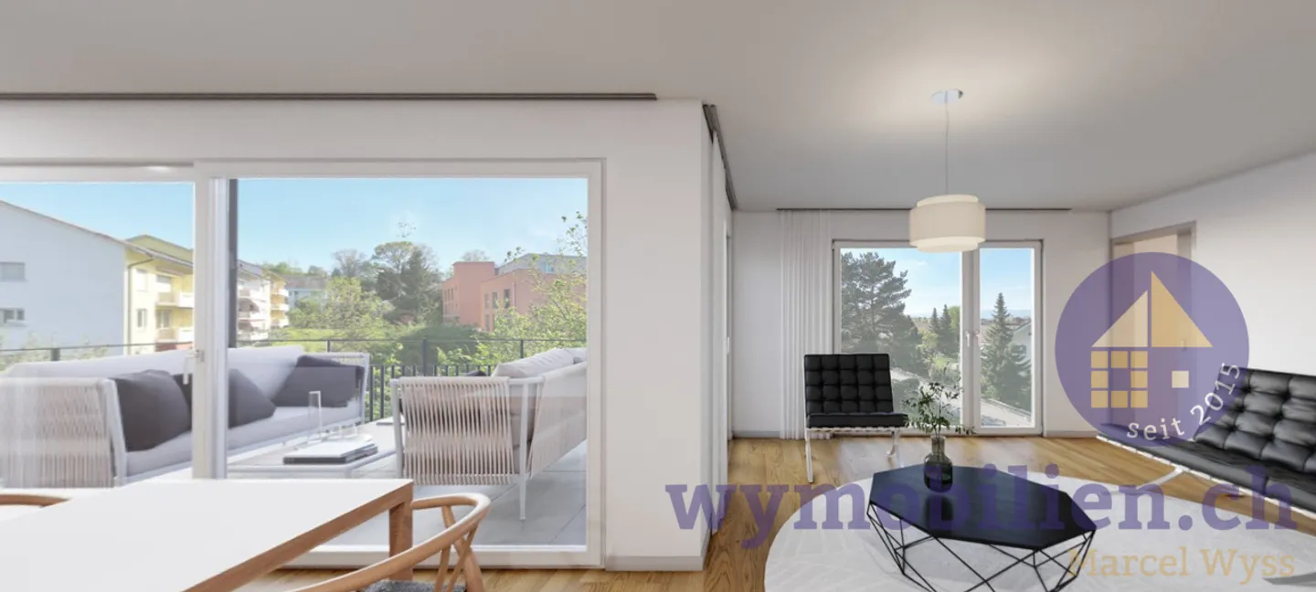 Condominium de 4 1/2 haute qualité à Kirchberg - Photo 4 sur 9