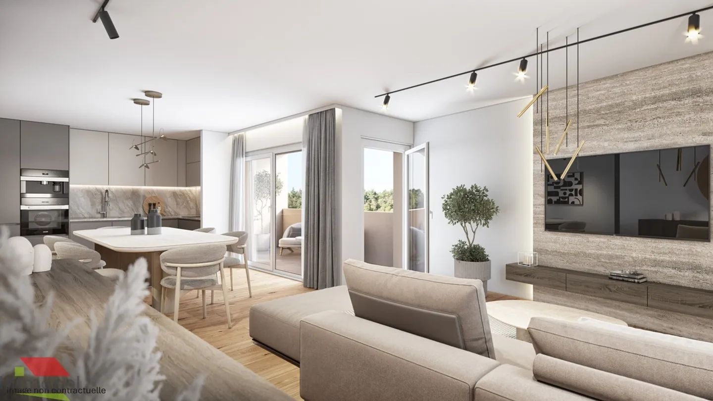 Orny - 4.5 rooms - New Apartment with Attic - Photo 6 of 9