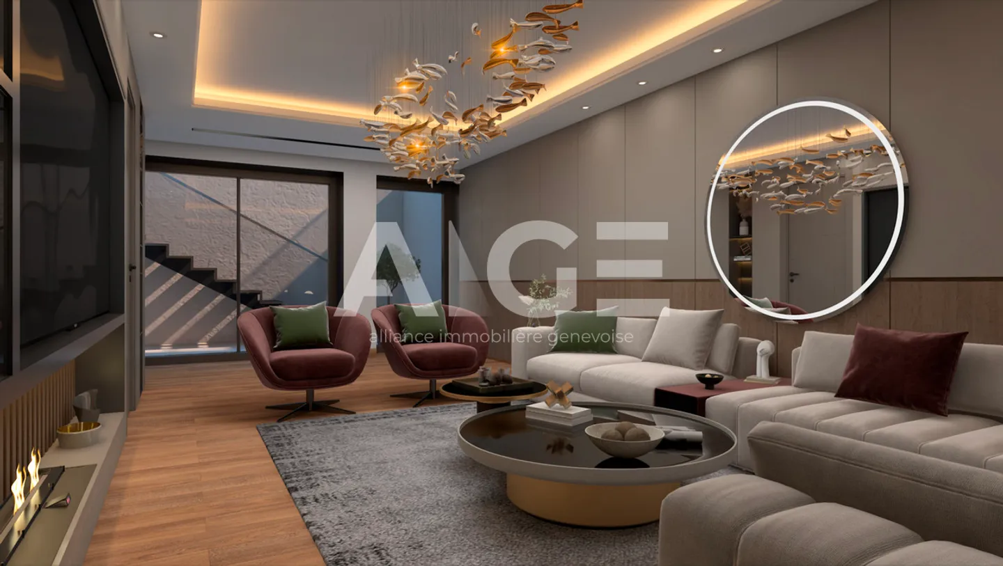 Grand-Saconnex -  Dernières villas contemporaines THPE à saisir - Foto 5 von 9