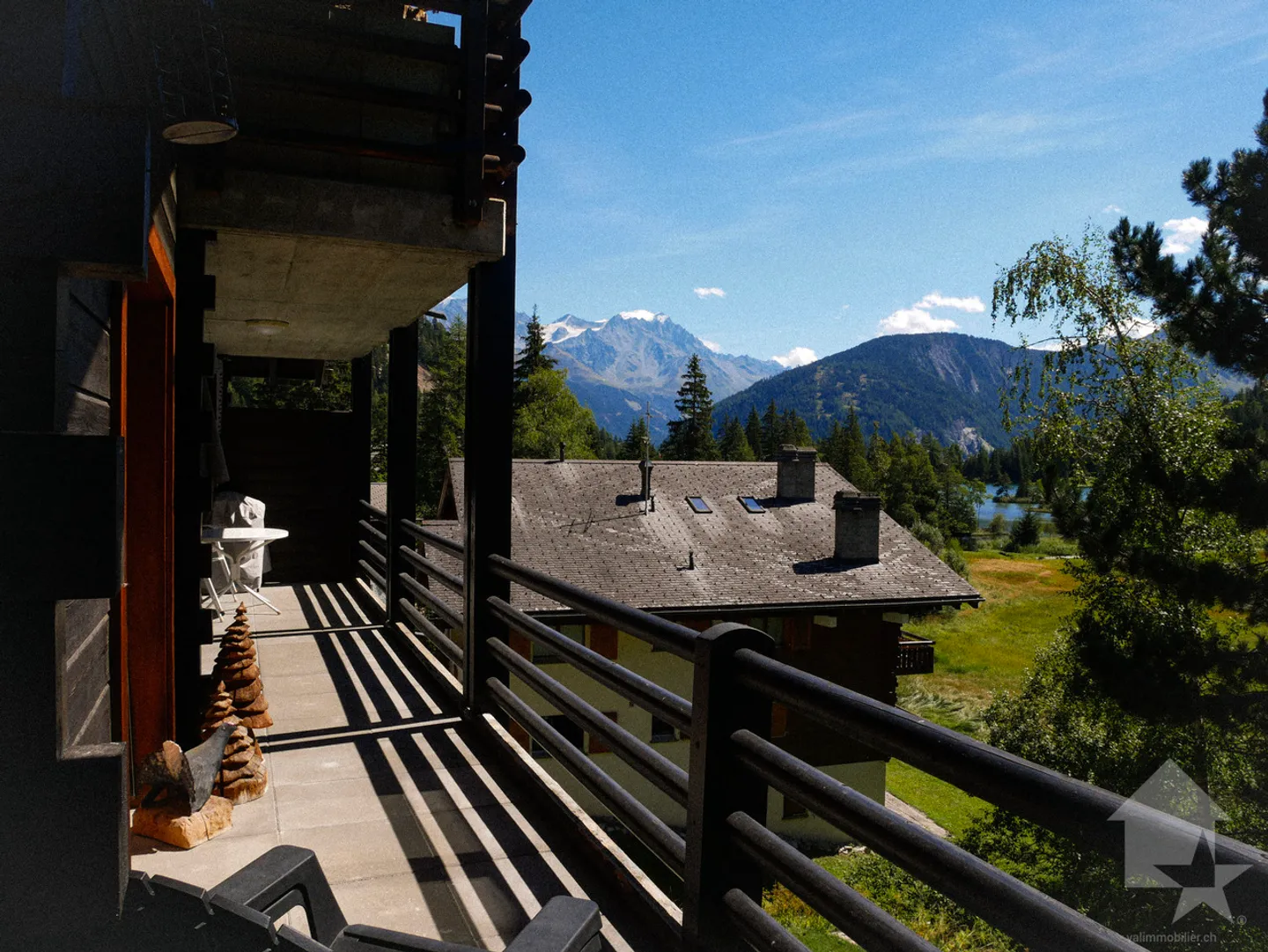 Wunderschöne Wohnung im Zentrum von Champex-Lac mit großem Balkon! - Foto 7 von 13