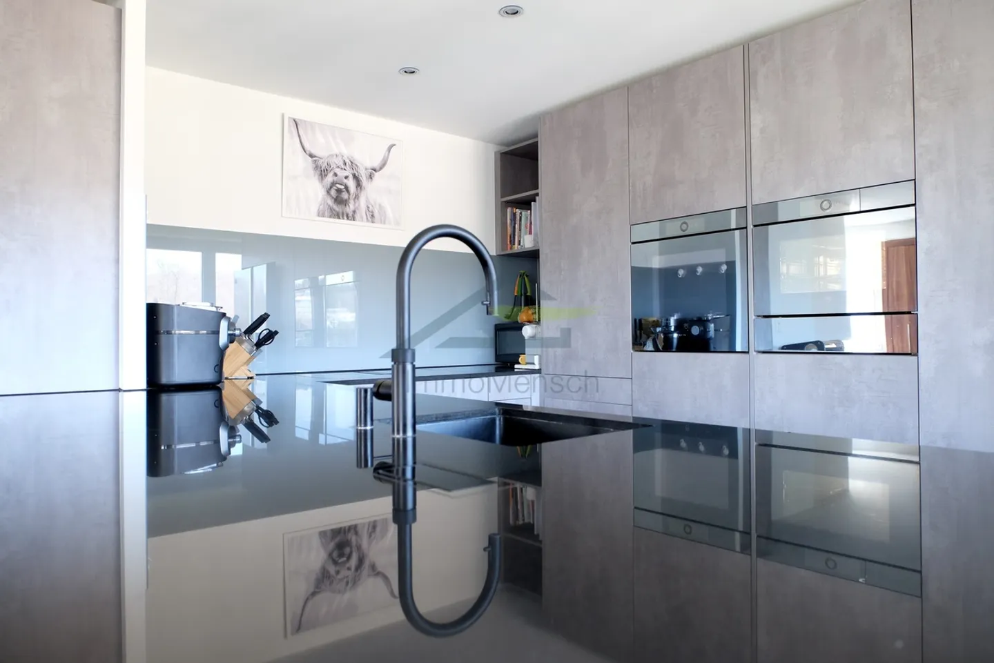 appartement spacieux et lumineux de 6,5 pièces au dernier étage avec vue dégagée - Photo 13 sur 13