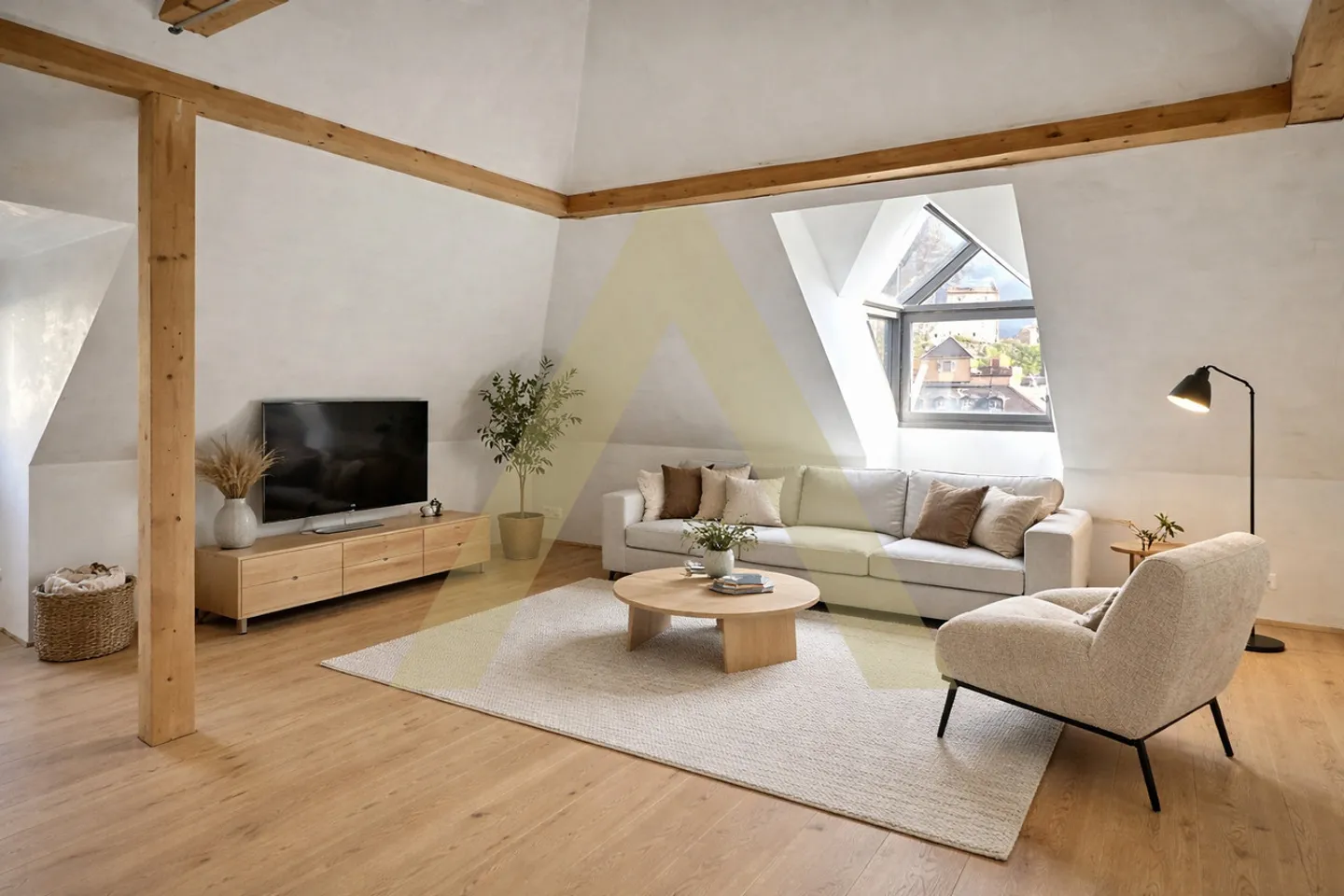 Wunderschönes Dachgeschoss-Loft - Foto 4 von 9