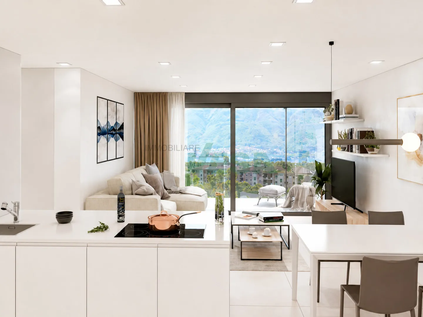 Appartement élégant, nouveau et lumineux de 3,5 pièces - Photo 4 sur 9
