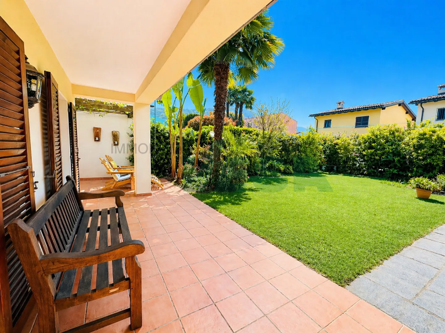 Accogliente casa con incantevole giardino, a due passi dal lago - Foto 2 von 13