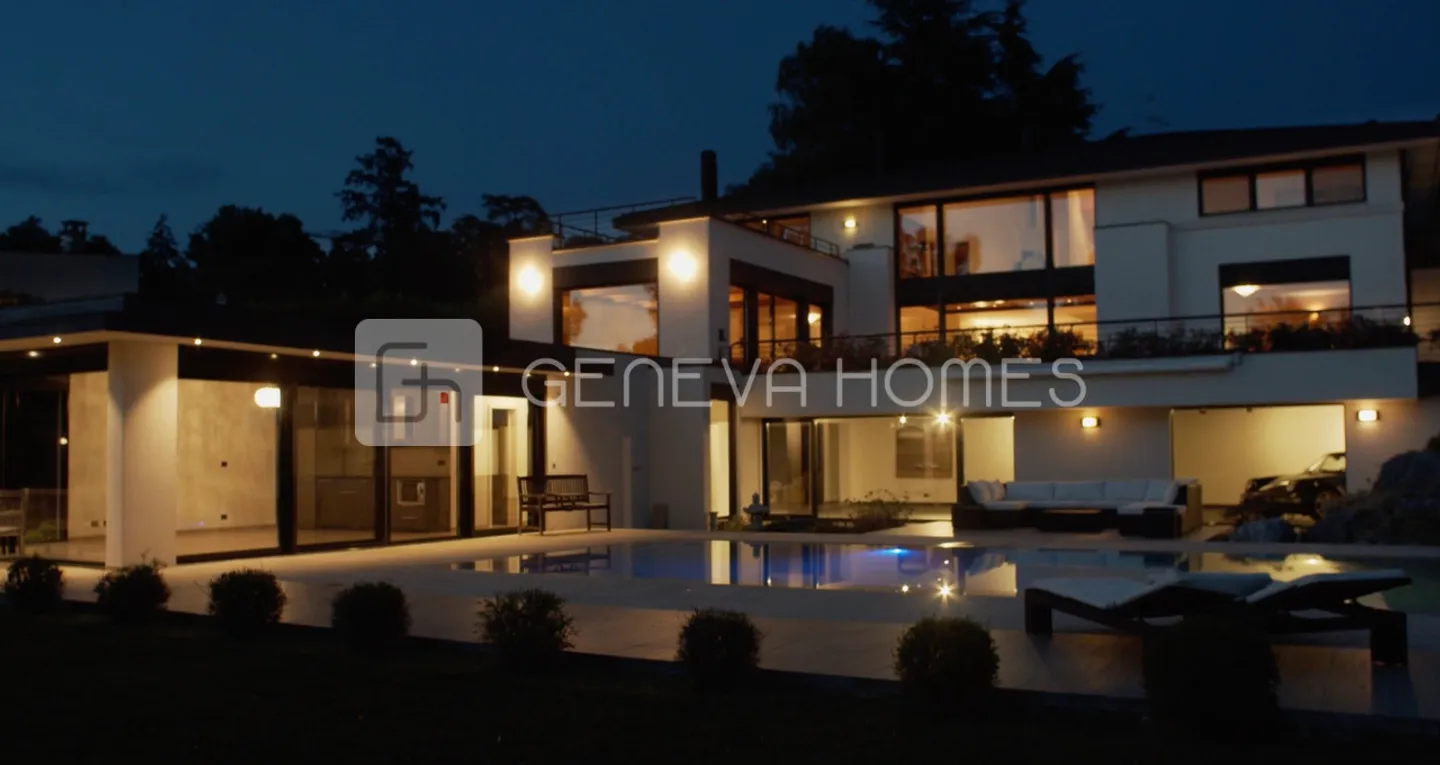 Magnifique villa près du lac à Vésenaz - Photo 6 sur 6