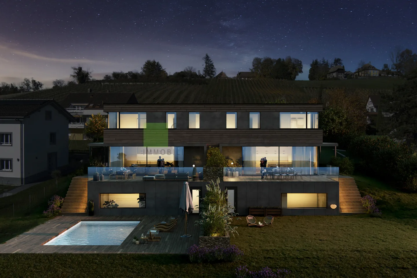 Wunderschöne Doppelhaushälfte am Fuße der Weinberge - Lonay - Foto 5 von 6