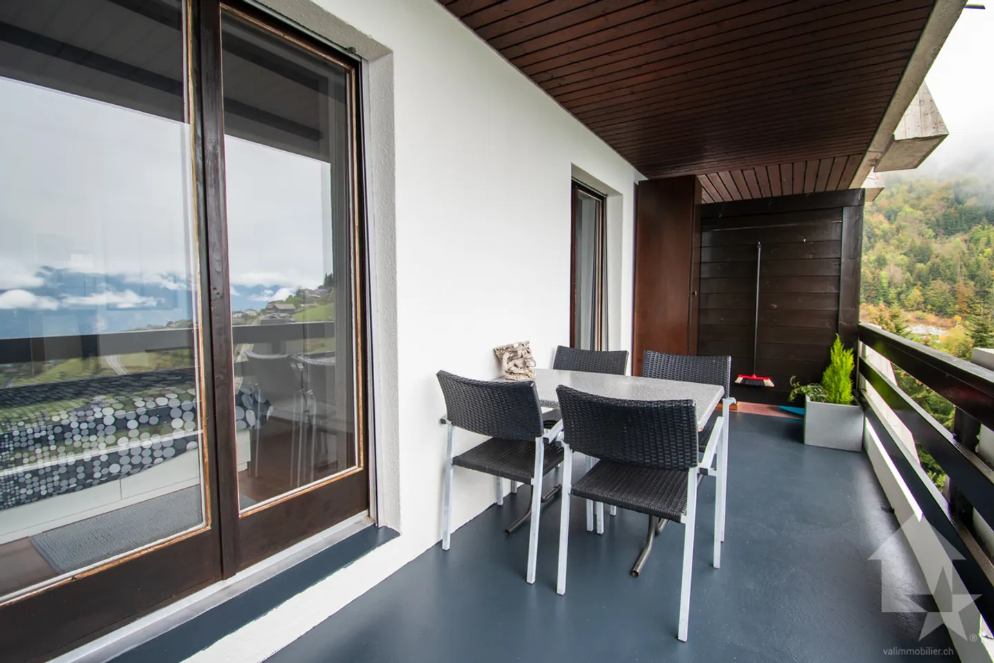 Torgon, 2 Zimmer mit Talblick in der Residenz Le Cleuset - Foto 10 von 13
