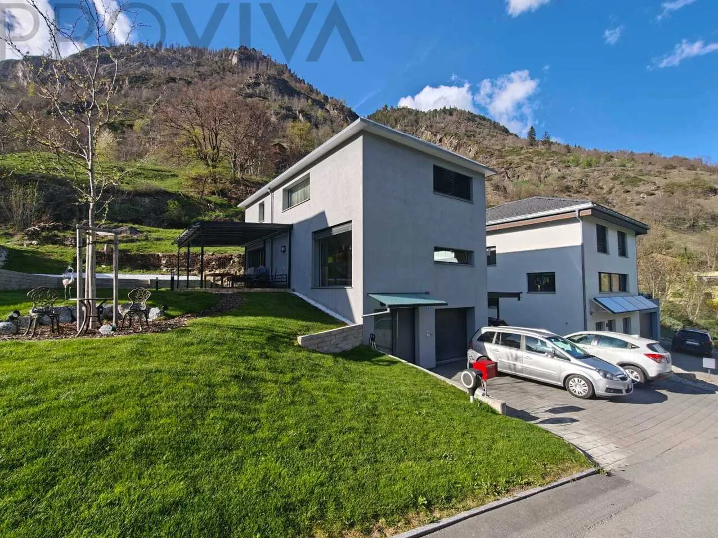 Charmantes Einfamilienhaus in Bitsch - Foto 1 von 9