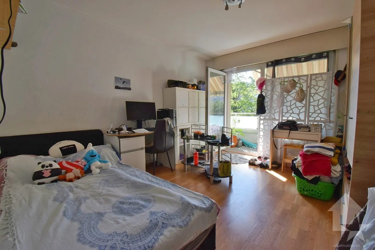 Schöne 3,5-Zimmer-Wohnung im Stadtzentrum von Sion mit Mietern - Foto 9 von 12