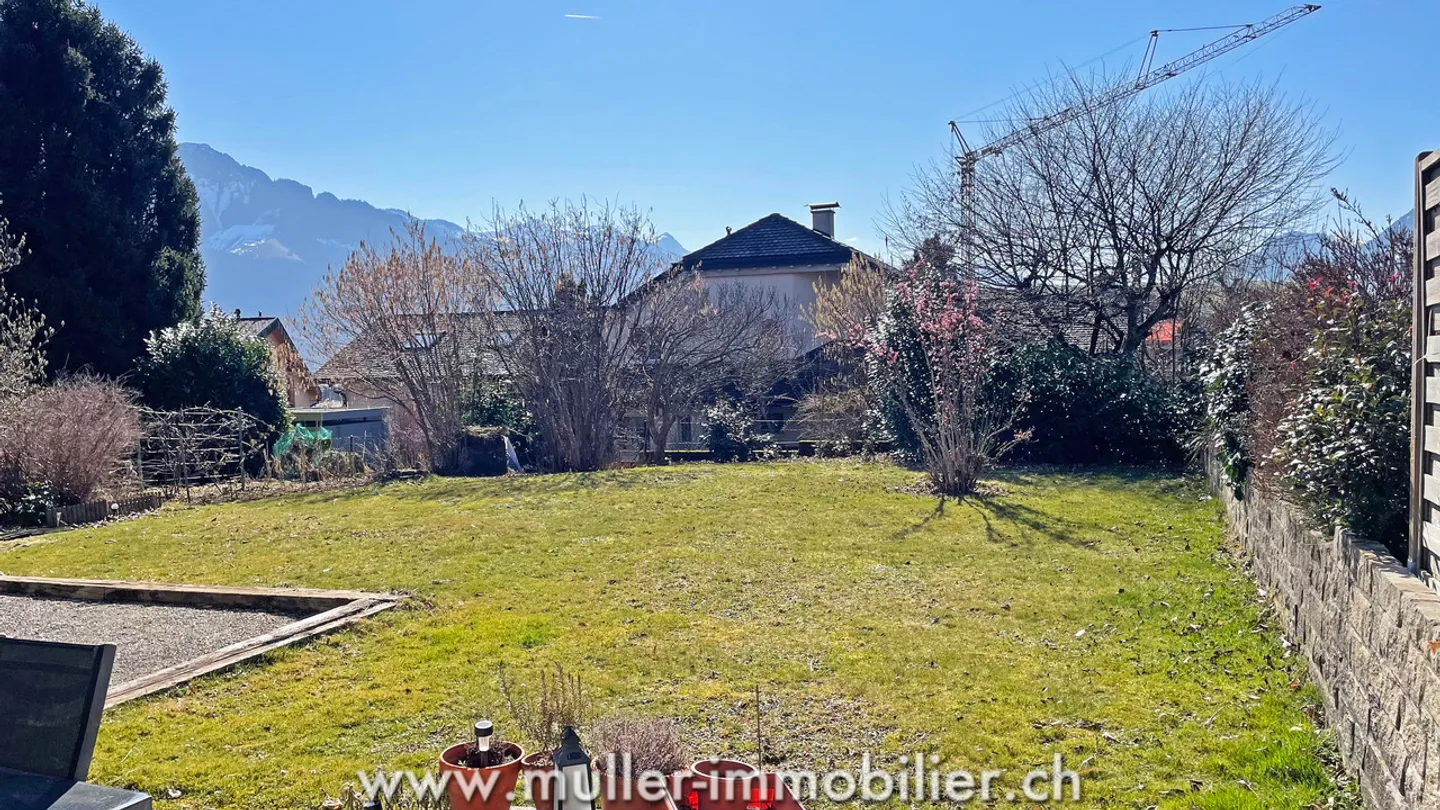 Sympathische angrenzende Villa in Gruyère - Foto 10 von 13