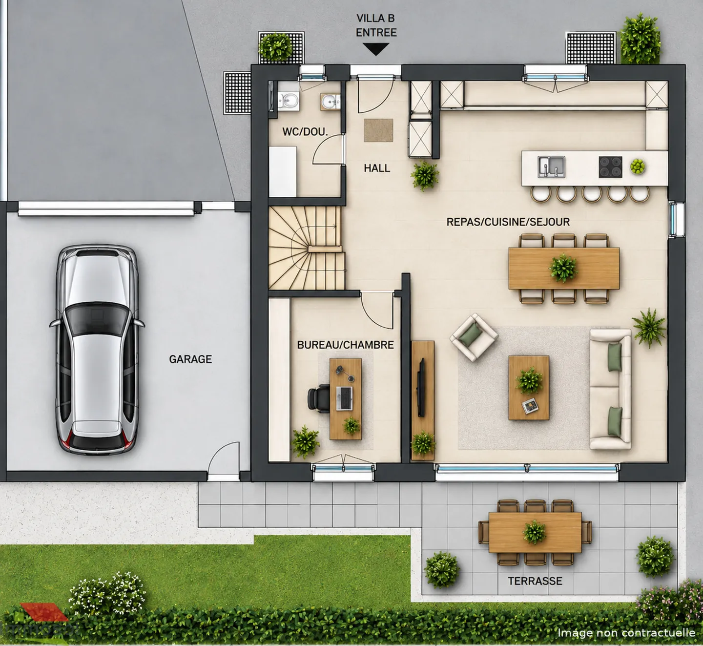 New promotion in Thierrens - Family villas 6.5p with garden - Photo 7 of 9