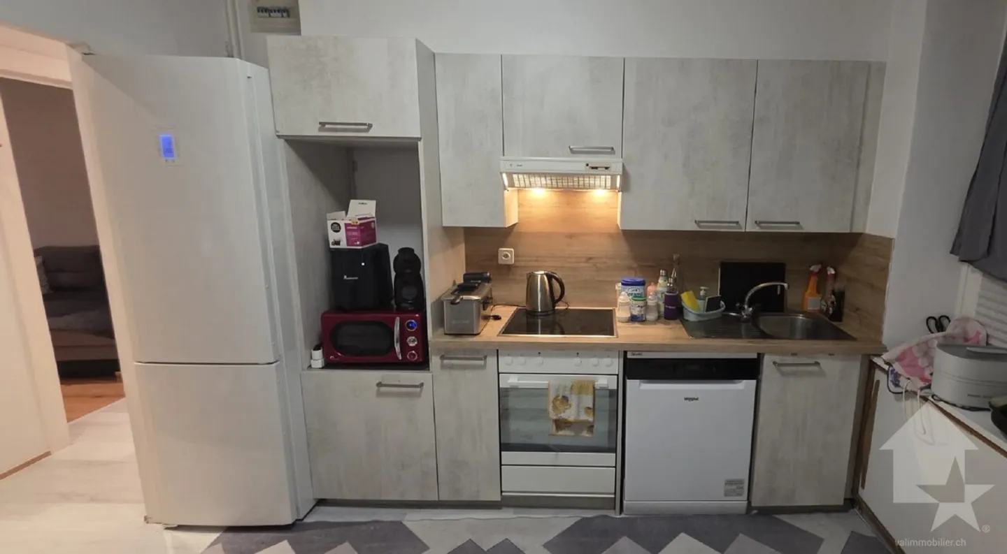 Schöne 2.5 Zimmer Wohnung, komplett renoviert mit einer Garagenbox! - Foto 3 von 7