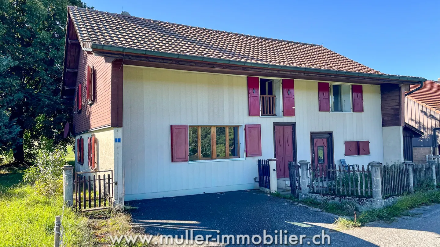 Charmantes Haus mit Blick auf die Felder, nahe Romont! - Foto 12 von 13